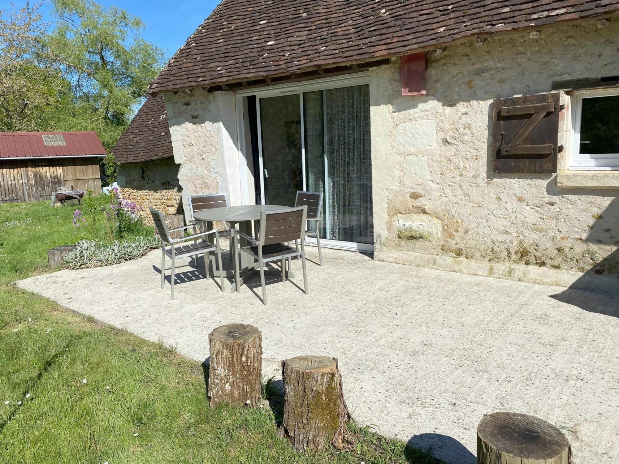 Au Chene Gauthier Villa Pouillé Buitenkant foto