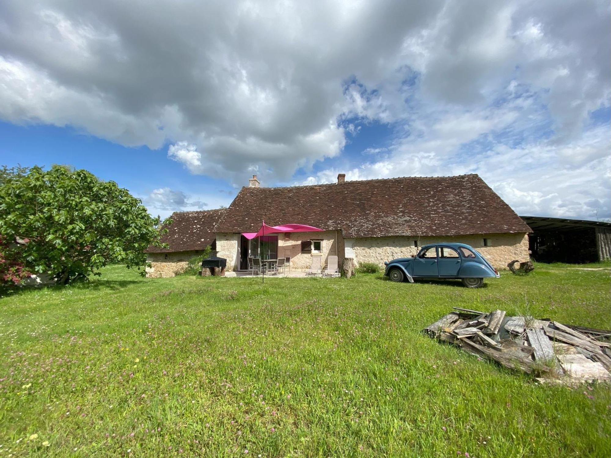 Au Chene Gauthier Villa Pouillé Buitenkant foto