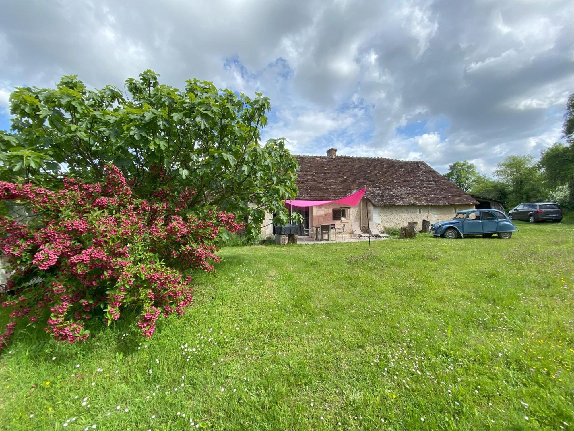 Au Chene Gauthier Villa Pouillé Buitenkant foto